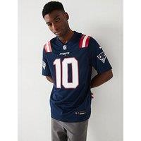 Fanatics Mens Nike New England Patriots Home Game Jersey Mac Jones