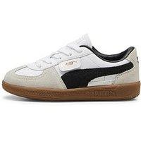 Puma Kid'S Palermo Trainers - White/Grey