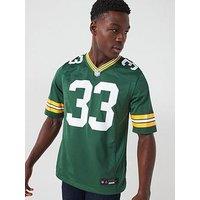 Fanatics Mens Nike Green Bay Packers Home Game Jersey Aaron Jones 33