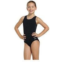 Zoggs Girls Ecolast+ Cottesloe Sportsback Swimsuit - Black