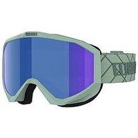 Bliz Women'S Liner Ski Goggles - Matte Green/Brown/Blue