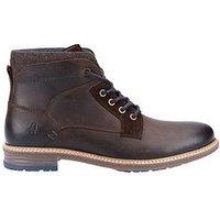 Hush Puppies Joel Lace Up Boots - Brown