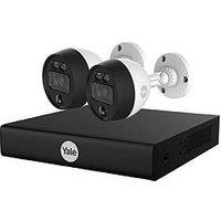 Yale Smart Home Security Cctv System: 2 Cameras 4 Channel