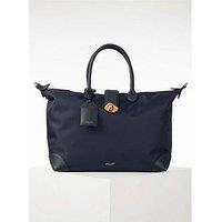 Luella Grey Lucinda Navy Weekend Overnight Holdall