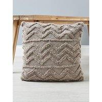 Very Home Tufted Zig Zag Cushion