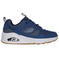 Skechers Uno Lace Up Strap Trainer