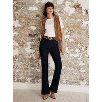 Mint Velvet Dark Indigo Flare