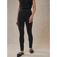 Mint Velvet Seam Detail Tregging - Black