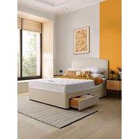 Silentnight Celine Divan Bed Base With Miracoil Mattress And Matching Headboard