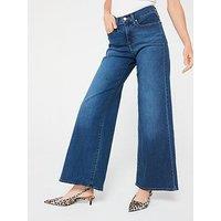 Levi'S 318 Shaping Wide-Leg Jeans - Clever Girl - Blue