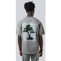 Criminal Damage Bonsai T-Shirt - Charcoal