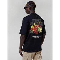 Criminal Damage Fresh Produce T-Shirt - Black