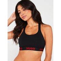 Hugo Padded Sporty Bralette - Black