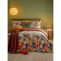 Furn Picking Patch Duvet Set Pecan- King