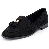 Everyday Tassel Loafer - Black