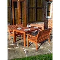 Rowlinson Willington Rectangular 4 Seat Set