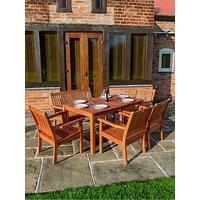 Rowlinson Willington Rectangular 6 Seat Set