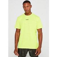 Bjorn Borg Mens Running Perforated Tee - Yellow