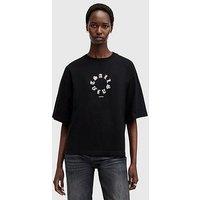 Allsaints Tieroth Amelie T-Shirt - Black