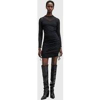 Allsaints Adara Polka Dot Tulle Mini Dress - Black