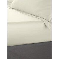 Catherine Lansfield Silky Soft Satin Fitted Sheet - Champagne