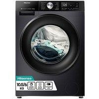 Hisense 3S Series Wd3S1043Bb3 Wifi-Enabled 10Kg Wash, 6Kg Dry, 1400 Spin Washer Dryer - Black