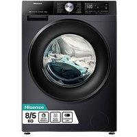 Hisense 3S Series Wd3S8043Bb3 Wifi-Enabled 8Kg Wash, 5Kg Dry, 1400 Spin Washer Dryer - Black