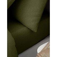 Catherine Lansfield Brushed 100% Cotton Fitted Sheet