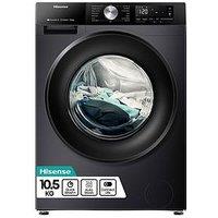 Hisense 3S Series Wf3S1043Bb3 Wifi-Enabled 10 Kg 1400 Spin Washing Machine - Black