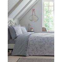 Dreams & Drapes Dreams & Drapes Kristen Easy Care Duvet Set - Grey