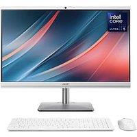 Acer Aspire - 23.8In - Fhd All-In-One Desktop - Intel Core Ultra 5 - 16Gb Ram - 1Tb Ssd - White - Laptop + Microsoft 365 Family 1 Year