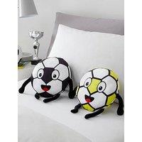 Catherine Lansfield Forever Together Footballs Cushion