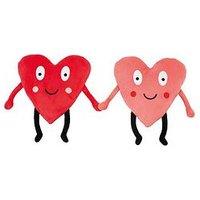 Catherine Lansfield Forever Together Sweet Hearts Cushion - Pink