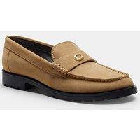 Coach Jocelyn Suede Loafer - Brown