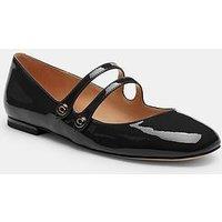 Coach Winley Patent Leather Mary Jane - Black