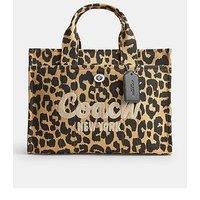 Coach Leopard Cargo Tote - Multi