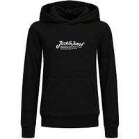 Jack & Jones Junior Boys Beau Sweat Hoodie - Black
