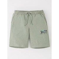 Jack & Jones Junior Boys Luke Sweat Shorts - Green