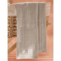 Silentnight Safe Nights 2 X Pack 100% Cotton Cellular Blanket 75Cm X 95Cm - Natural