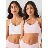 Everybody 2Pk Seamless Scoop Bralet - Pink