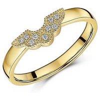 The Love Collection 9Ct Yellow Gold Diamond Ring