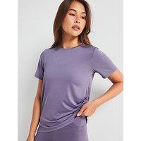 V By Very Sports T-Shirt - Purple