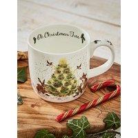 Royal Worcester Wrendale Oh Christmas Tree Mug