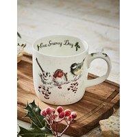 Royal Worcester Wrendale One Snowy Day Mug