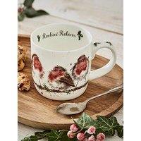 Royal Worcester Wrendale Rockin' Robins Mug