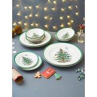 Spode Christmas Tree 12-Piece Dinner Set