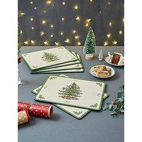Pimpernel Christmas Tree Placemats - Set Of 6