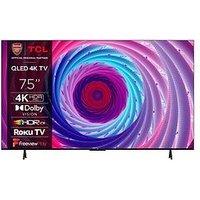 Tcl 75Rc650K Roku Tv, 75-Inch, 4K Ultra Hd Hdr, Qled Tv