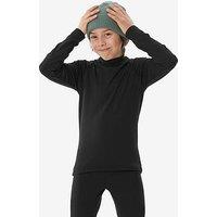 Decathlon Kids Baselayer Top Ski 500 Black