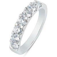 Love Diamond 1Ct Diamond Claw Set Eternity Ring G Vs+ Lab Grown